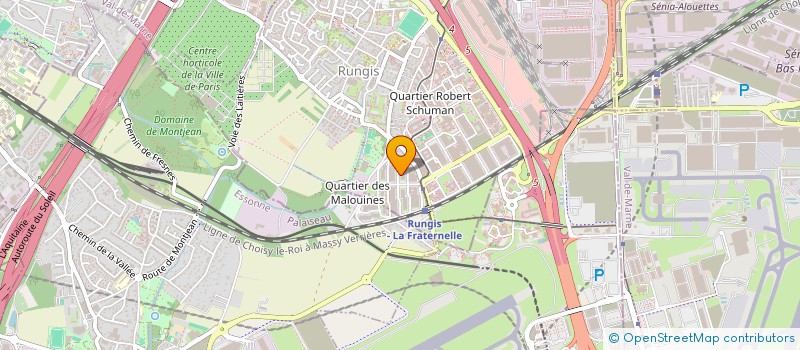 localisation de l'entreprise CSE SPIE  RUNGIS