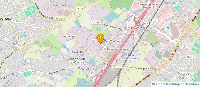 localisation de l'entreprise CSE SPIECAPAG REGIONS FRANCE  PORTET-SUR-GARONNE