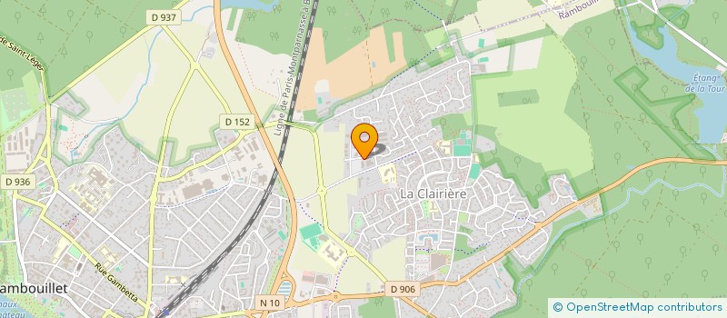 localisation de l'entreprise CSE TRANSDEV SUD YVELINES  RAMBOUILLET