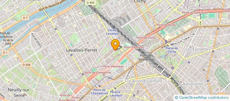 localisation de l'entreprise CSE UES - SAP FRANCE - SAP FRANCE HOLDING à LEVALLOIS-PERRET
