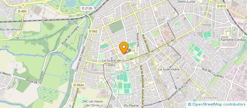 localisation de l'entreprise CSE WEBHELP CAEN à CAEN