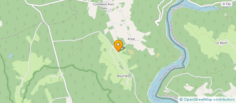 localisation de l'entreprise CSEBJOUVE  CONFOLENT-PORT-DIEU