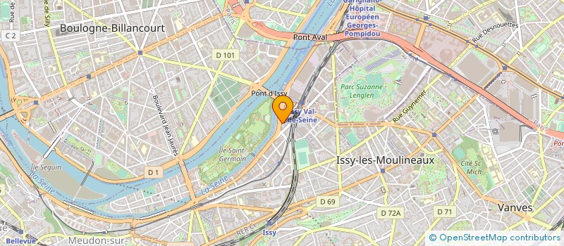 localisation de l'entreprise CSEE CAPGEMINI APPLI à ISSY-LES-MOULINEAUX