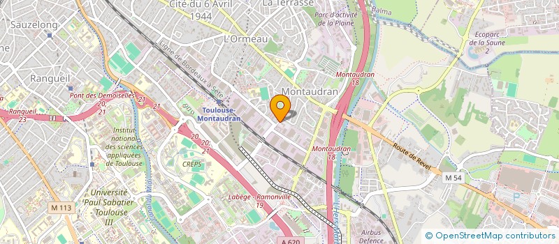localisation de l'entreprise CSEE SPIE INDUSTRIE SUD à TOULOUSE
