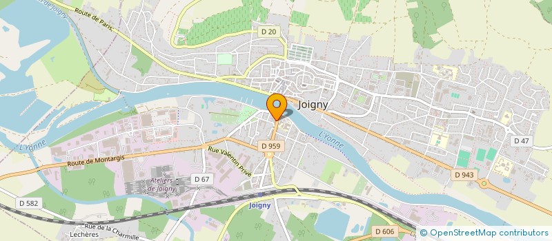 localisation de l'entreprise CSELIM KEBAB à JOIGNY