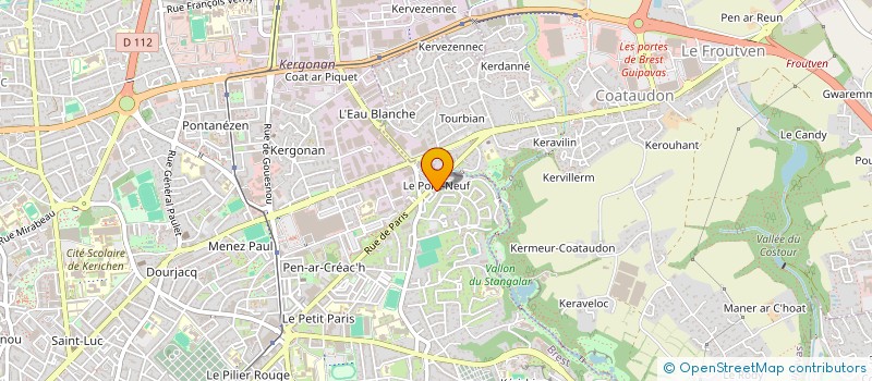 localisation de l'entreprise CSEM à BREST