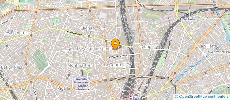 localisation de l'entreprise CSF  PARIS