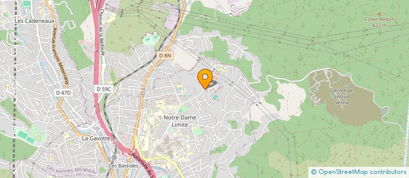localisation de l'entreprise CSF LA SOLIDARITE ET ENVIRONS à MARSEILLE