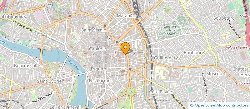 localisation de l'entreprise CSFC à TOULOUSE