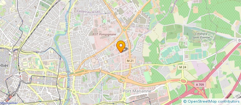 localisation de l'entreprise CSFC LANGUEDOC ROUSSILLON à MONTPELLIER