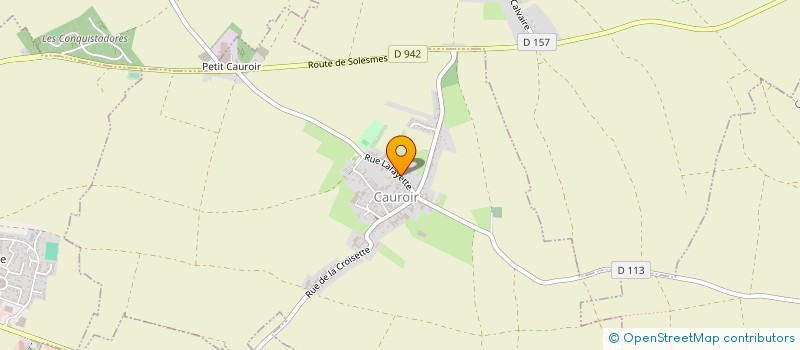 localisation de l'entreprise CSG à CAUROIR