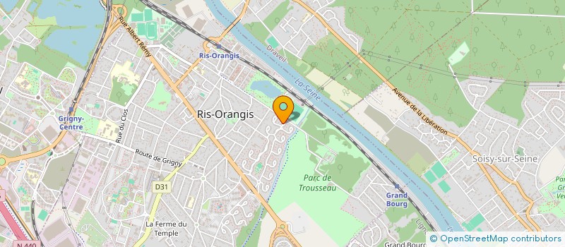 localisation de l'entreprise CSG à RIS-ORANGIS