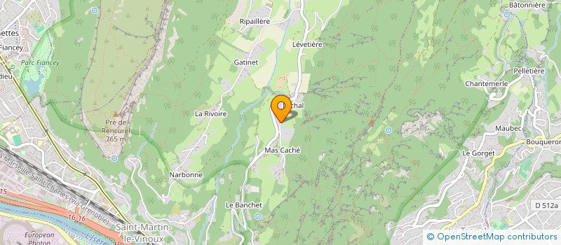 localisation de l'entreprise CSG CONSULTANTS  SAINT-MARTIN-LE-VINOUX