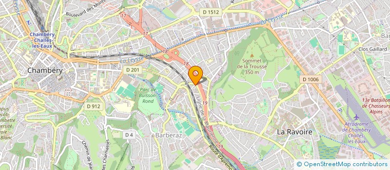 localisation de l'entreprise CSGEMT  BARBERAZ