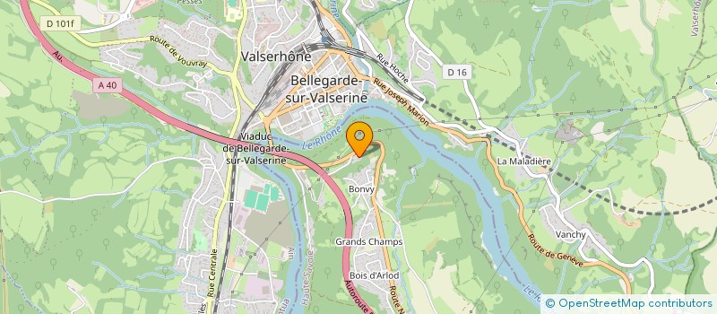localisation de l'entreprise CSGI DISTRIBUTION à ELOISE