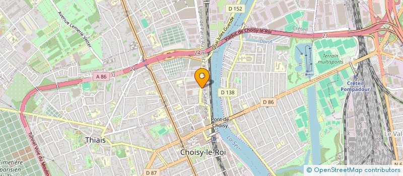 localisation de l'entreprise CSGJ CONSULTING  MASSY