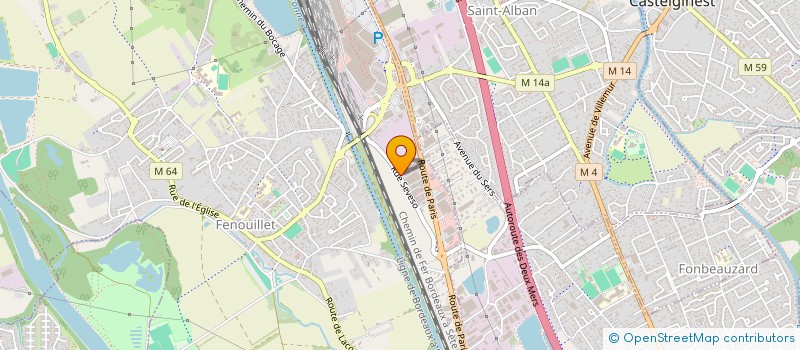 localisation de l'entreprise CSGMP  BARBAZAN-DEBAT