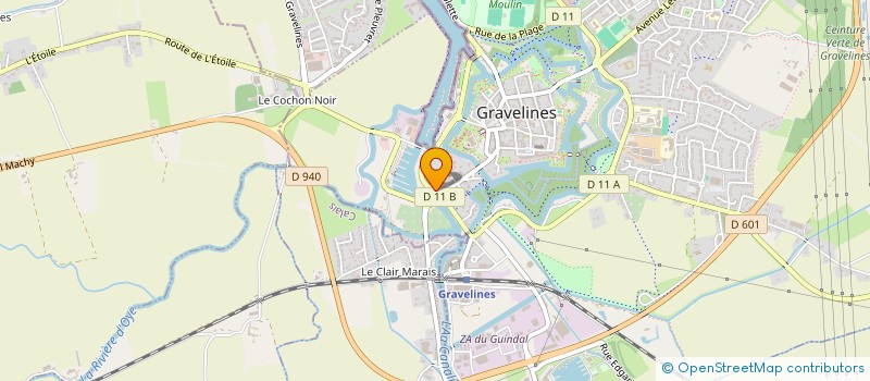 localisation de l'entreprise CSH à GRAVELINES
