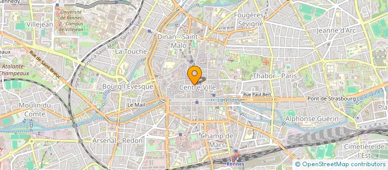 localisation de l'entreprise CSH à RENNES