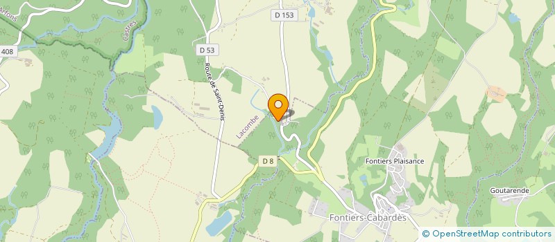 localisation de l'entreprise CSH  FONTIERS-CABARDES