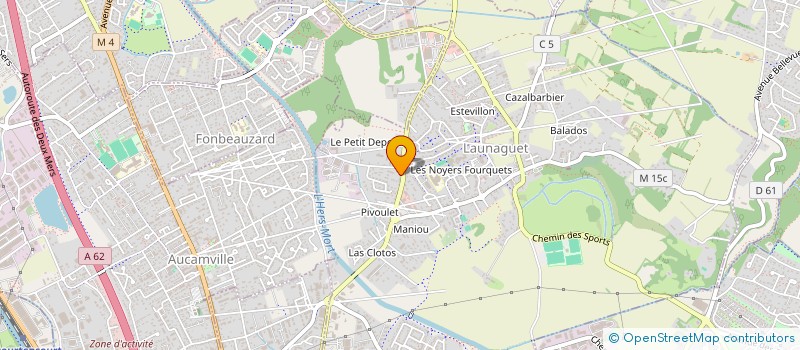 localisation de l'entreprise CSHC  MONTBERON