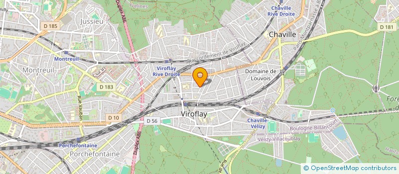 localisation de l'entreprise CSI CHOSSAT  VIROFLAY