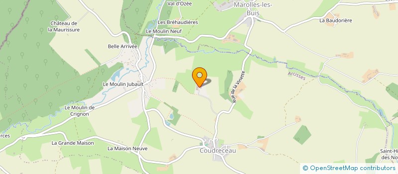 localisation de l'entreprise CSI CONSTRUCTION à ARCISSES