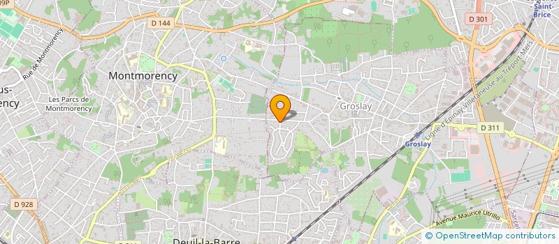 localisation de l'entreprise CSI-FRANCE  GROSLAY