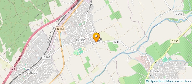 localisation de l'entreprise CSI IMMO ALES  ALES