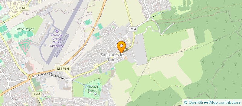 localisation de l'entreprise CSI-MAINTENANCE à SAULXURES-LES-NANCY