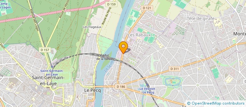 localisation de l'entreprise CSI PARIS  SAINT-GERMAIN-EN-LAYE