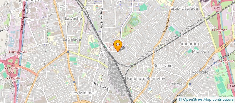localisation de l'entreprise CSI RILQUE à TOULOUSE