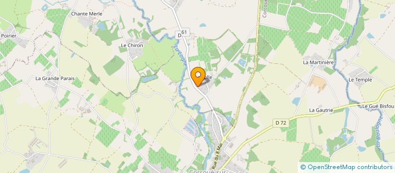 localisation de l'entreprise CSI TUYAUTERIE  SAINT-COLOMBAN