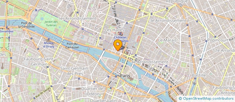 localisation de l'entreprise CSII à PARIS