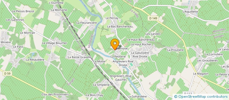 localisation de l'entreprise CSINFO 2.0  GORGES