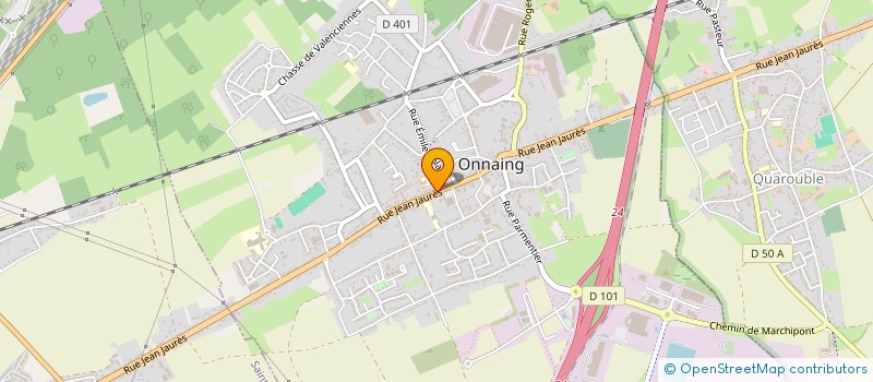 localisation de l'entreprise CSJDH  ONNAING