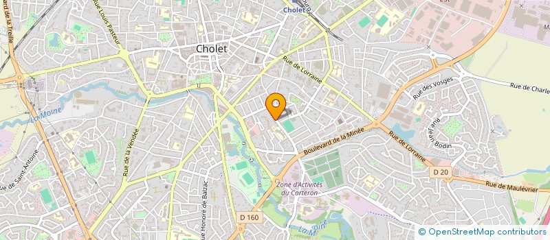 localisation de l'entreprise CSJS à CHOLET