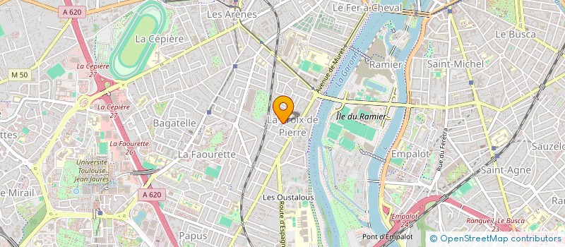 localisation de l'entreprise CSK à TOULOUSE