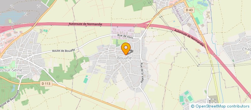 localisation de l'entreprise CSK ENTREPRISE  BOUAFLE