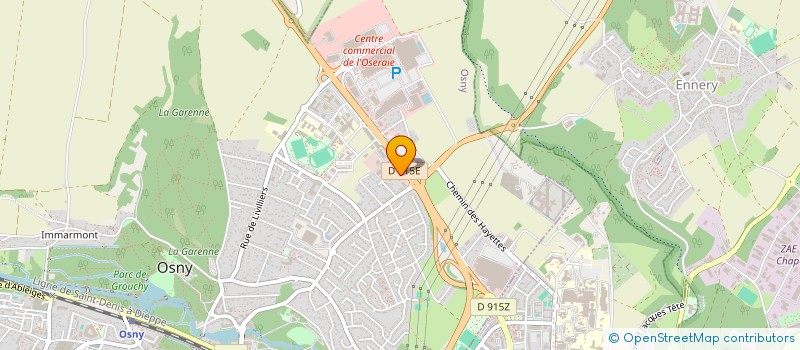 localisation de l'entreprise CSK OSNY  OSNY