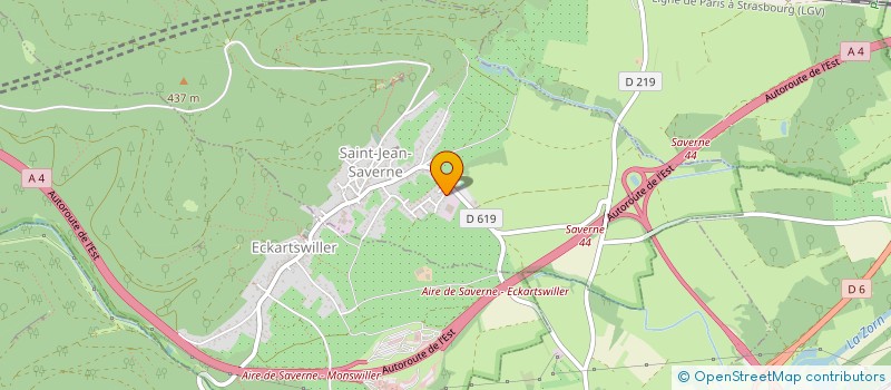 localisation de l'entreprise CSK SARL  SAINT-JEAN-SAVERNE