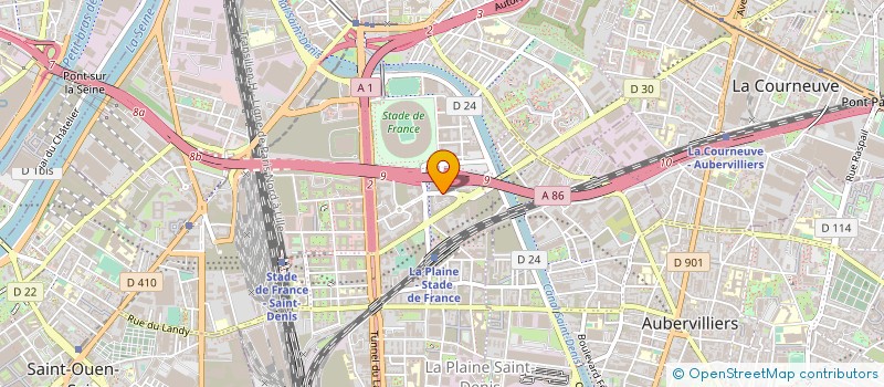 localisation de l'entreprise CSKZ INVESTISSEMENTS  SAINT-DENIS