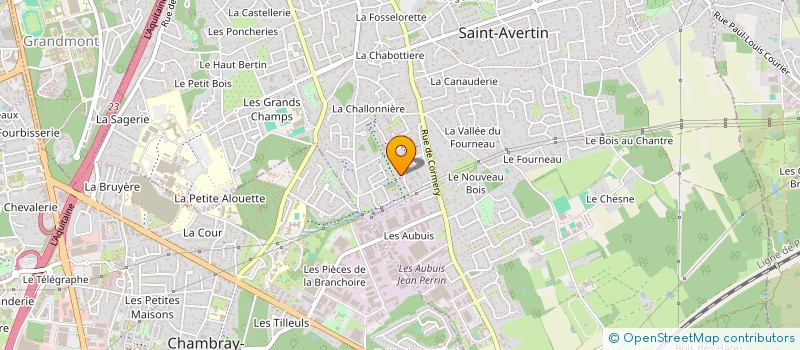 localisation de l'entreprise CSL  SAINT-AVERTIN