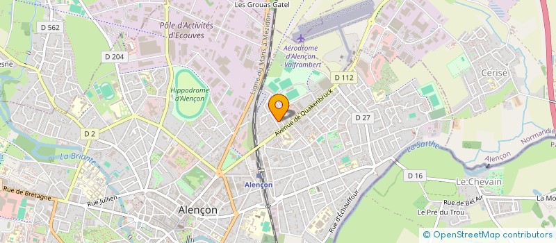 localisation de l'entreprise CSL à ALENCON