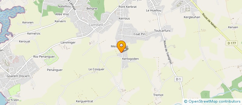 localisation de l'entreprise CSL CONSULTING à TREGUNC