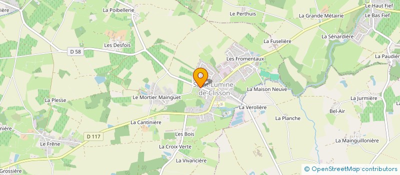 localisation de l'entreprise CSL HOLDING  SAINT-LUMINE-DE-CLISSON