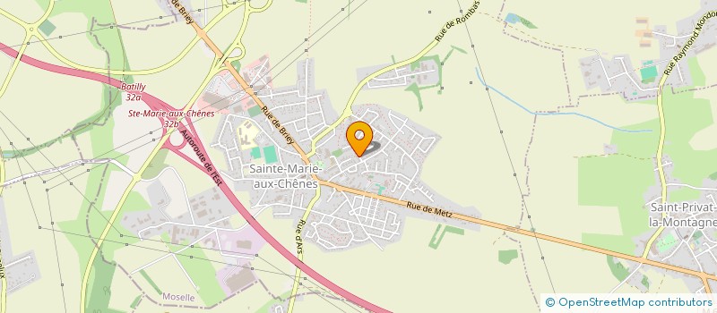 localisation de l'entreprise CSL PATRIMOINE  SAINTE-MARIE-AUX-CHENES