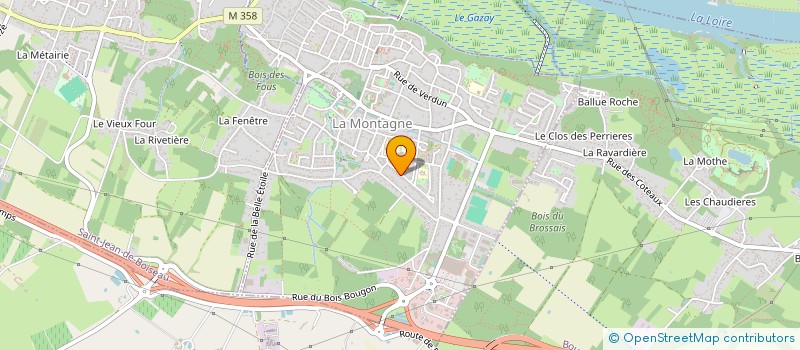 localisation de l'entreprise CSLC  LA MONTAGNE