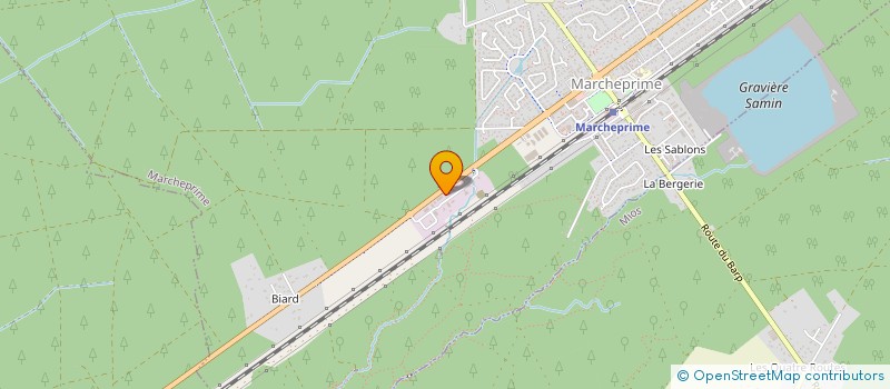 localisation de l'entreprise CSLL  MARCHEPRIME