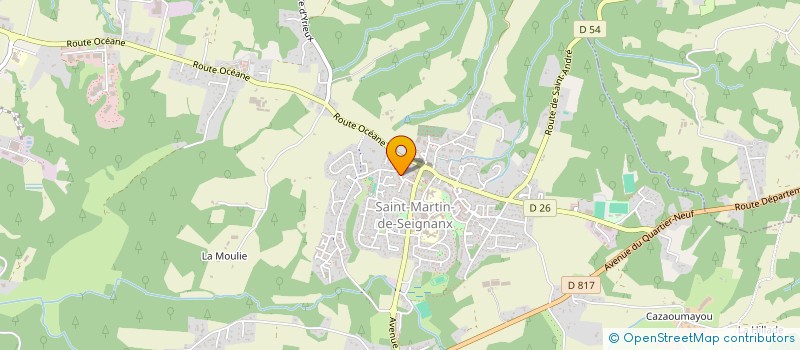 localisation de l'entreprise CSLMAZ  LEDEUIX